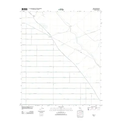 2012 Map of Iris, 2012 Print
