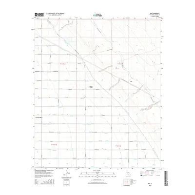 2015 Map of Iris, 2015 Print
