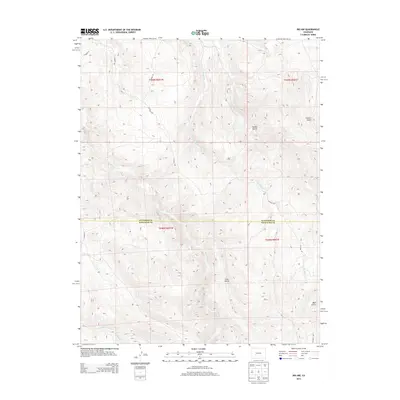 2013 Map of Iris NW, 2013 Print