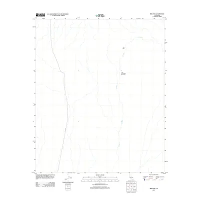 2012 Map of Iris Pass, 2012 Print