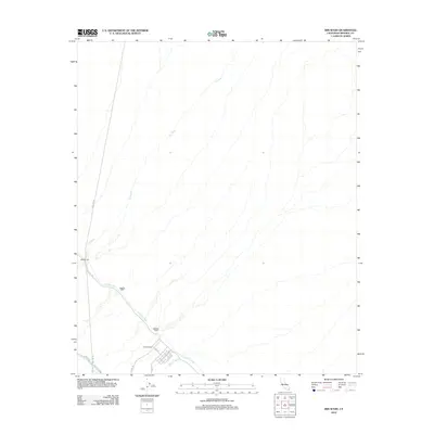 2012 Map of Iris Wash, 2012 Print