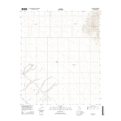 2015 Map of Iris Wash, 2015 Print