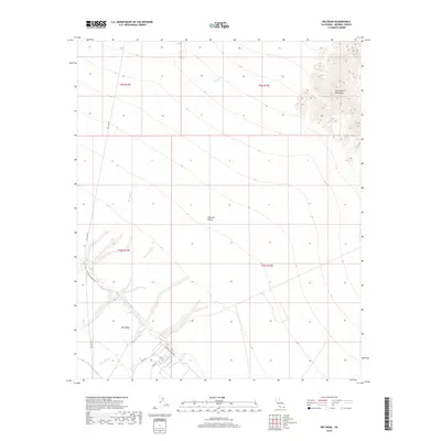 2018 Map of Iris Wash, 2018 Print