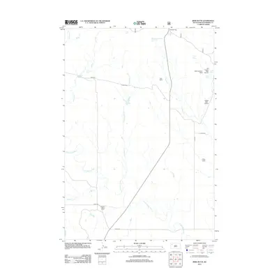 2012 Map of Irish Butte, 2012 Print