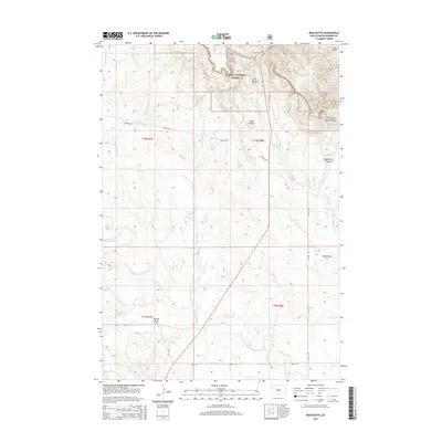2015 Map of Irish Butte, 2015 Print