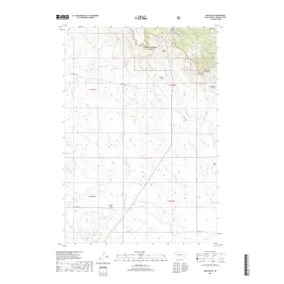 2017 Map of Irish Butte, 2017 Print