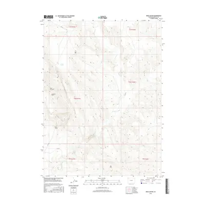 2016 Map of Irish Canyon, 2016 Print