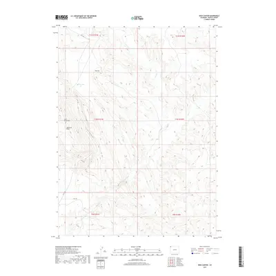 2019 Map of Irish Canyon, 2019 Print
