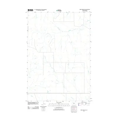 2012 Map of Irish Creek NE, 2012 Print