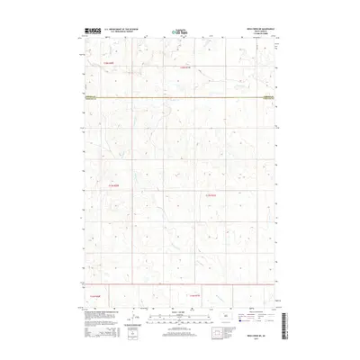 2015 Map of Irish Creek NE, 2015 Print