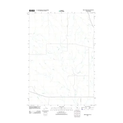 2012 Map of Irish Creek NW, 2012 Print