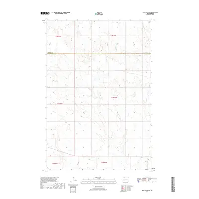 2017 Map of Irish Creek NW, 2017 Print