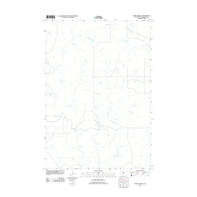 2012 Map of Irish Creek SE, 2012 Print