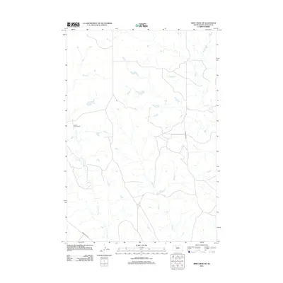 2012 Map of Irish Creek SW, 2012 Print