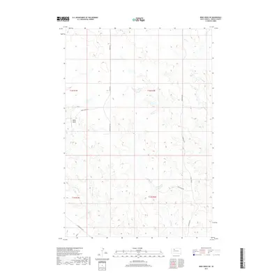 2017 Map of Irish Creek SW, 2017 Print