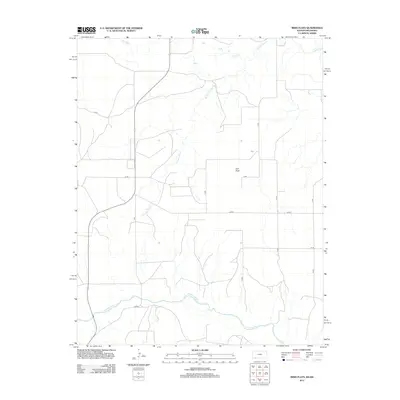 2012 Map of Irish Flats, 2012 Print