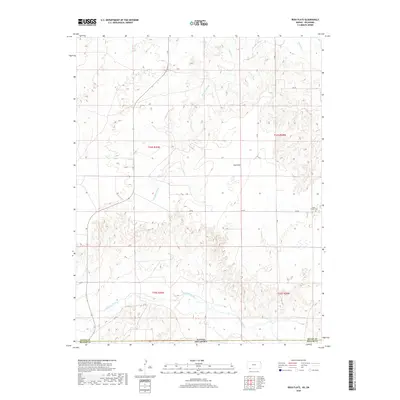 2018 Map of Irish Flats, 2018 Print