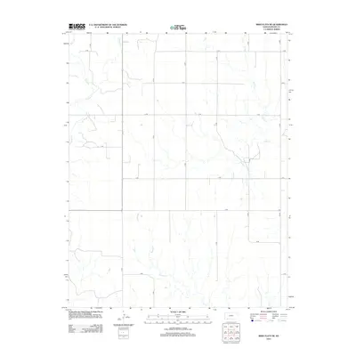 2012 Map of Irish Flats NE, 2012 Print