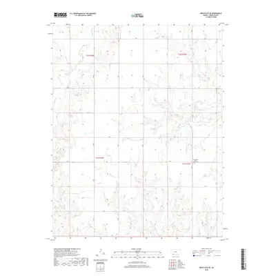 2018 Map of Irish Flats NE, 2018 Print