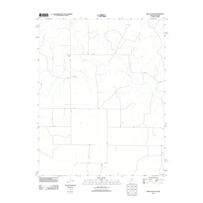2012 Map of Irish Flats SE, 2012 Print