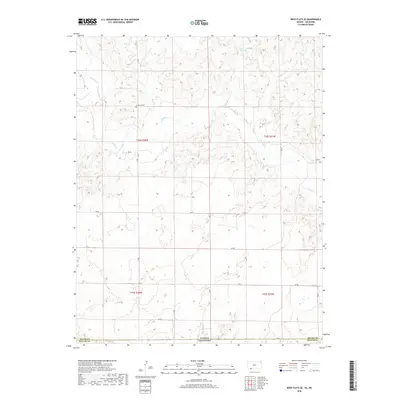 2018 Map of Irish Flats SE, 2018 Print