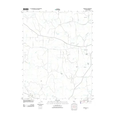 2012 Map of Irish Hill, 2012 Print