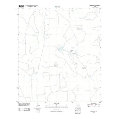 2010 Map of Irishman Hill, 2010 Print
