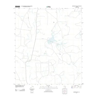 2013 Map of Irishman Hill, 2013 Print