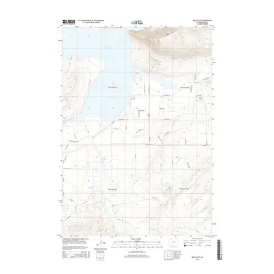 2015 Map of Irma Flats, 2015 Print