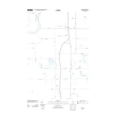 2013 Map of Irma, 2013 Print