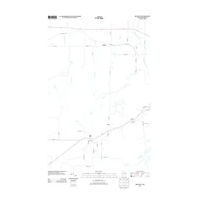 2013 Map of Iron Belt, 2013 Print