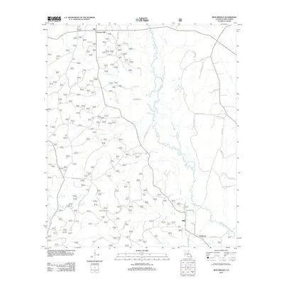 2012 Map of Iron Branch, 2012 Print