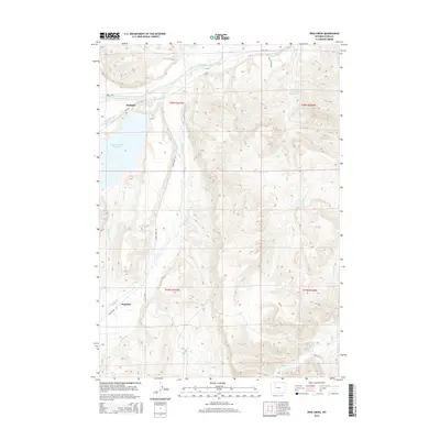 2015 Map of Iron Creek, 2015 Print