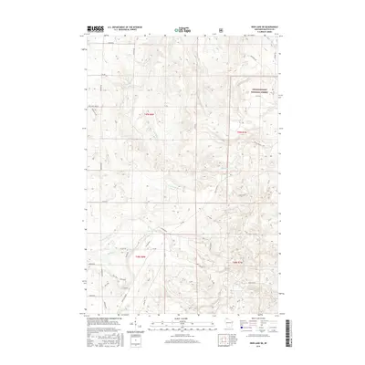 2015 Map of Iron Lake NE, 2015 Print