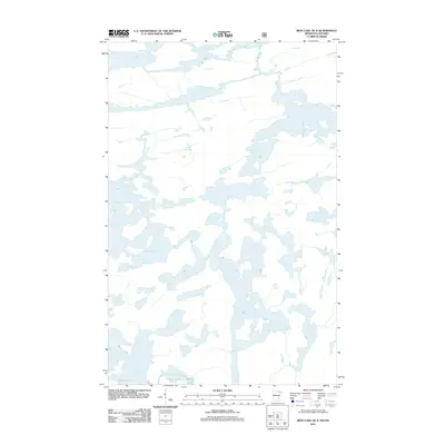 2011 Map of Iron Lake OE N, 2011 Print