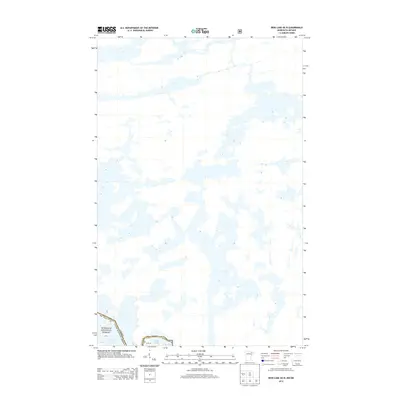 2013 Map of Iron Lake OE N, 2013 Print