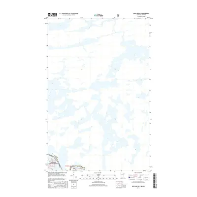 2016 Map of Iron Lake OE N, 2016 Print