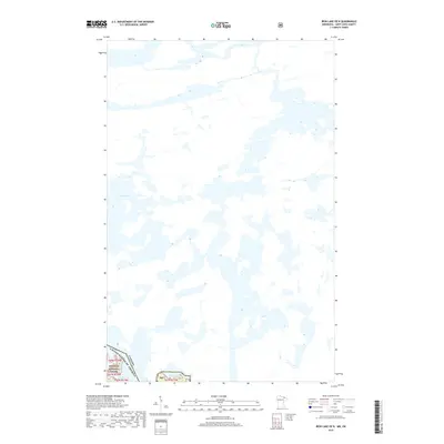 2019 Map of Iron Lake OE N, 2019 Print