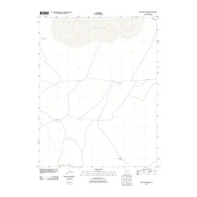 2010 Map of Iron Mine Pass, 2010 Print
