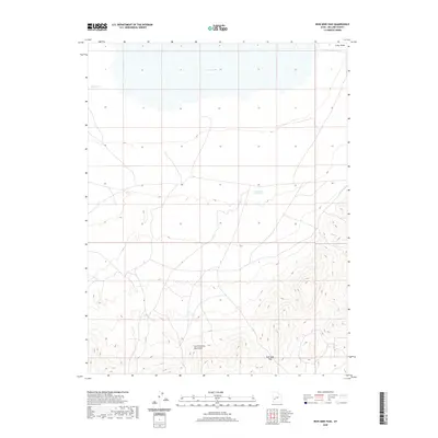 2020 Map of Iron Mine Pass, 2020 Print