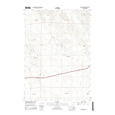 2015 Map of Iron Mountain, 2015 Print