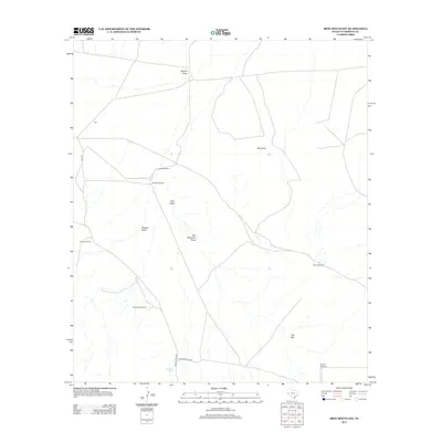 2012 Map of Iron Mountain, 2012 Print