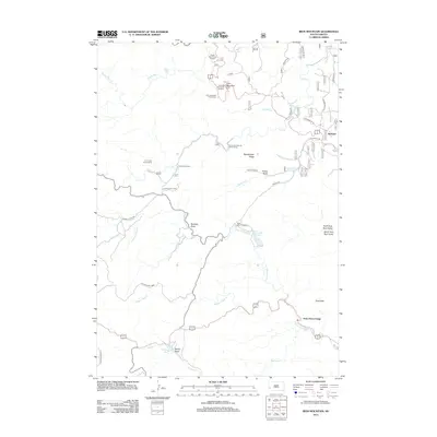 2012 Map of Iron Mountain, 2012 Print