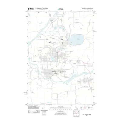 2011 Map of Iron Mountain, 2011 Print