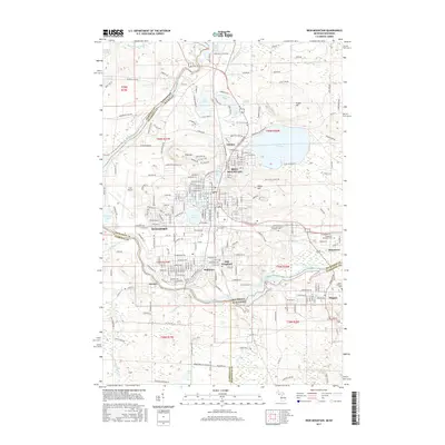 2017 Map of Iron Mountain, 2017 Print