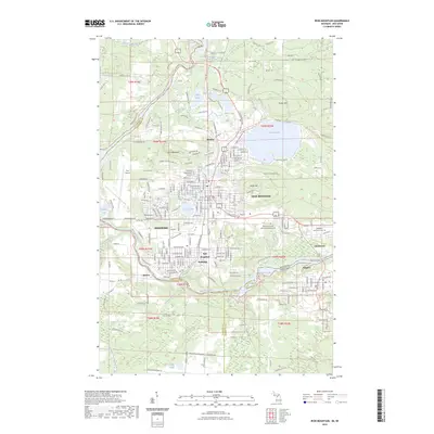 2023 Map of Iron Mountain, 2023 Print