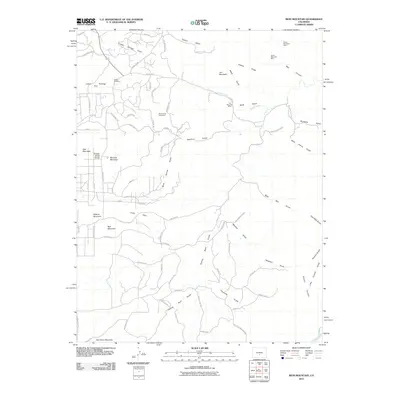 2010 Map of Iron Mountain, 2010 Print