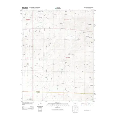 2013 Map of Iron Mountain, 2013 Print