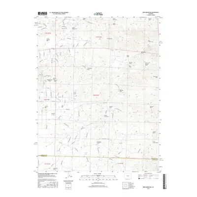 2016 Map of Iron Mountain, 2016 Print