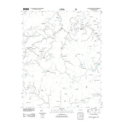 2011 Map of Iron Mountain Gap, 2011 Print